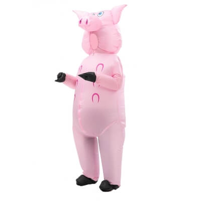 Фото: Надувной карнавальный костюм Свинья-3 Надувной карнавальный костюм Свинья-3